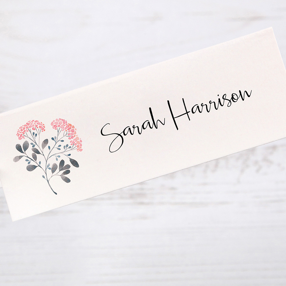 'Felicity' Place Name Cards Bespoke Vintage Prints